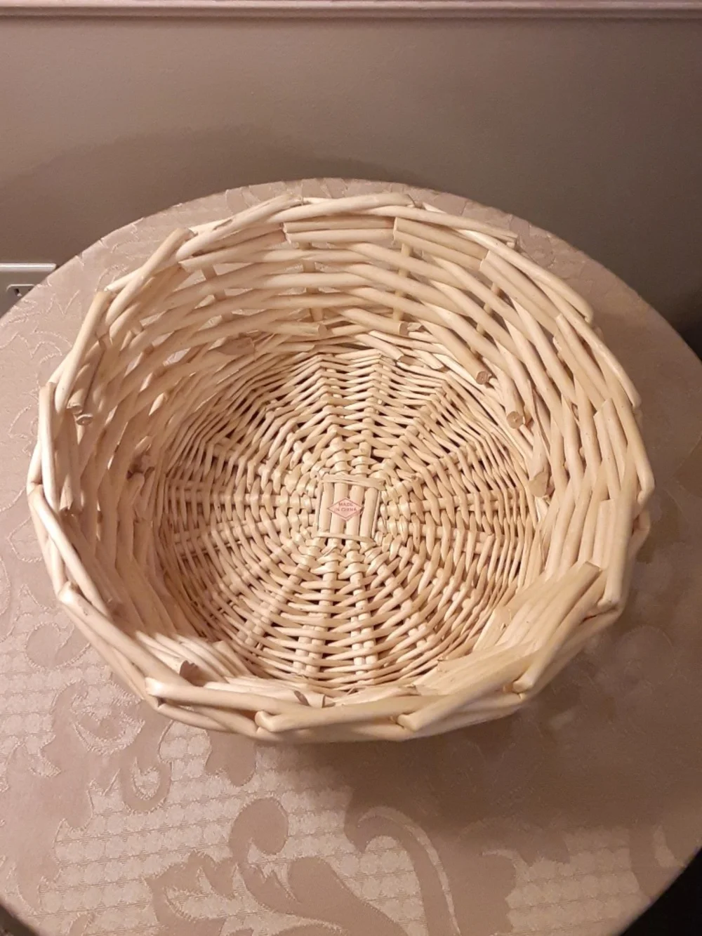 Neutral Wicker Basket